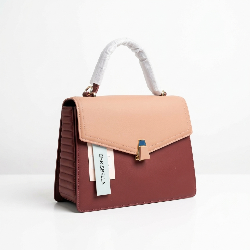 Authentic Chrisbella Top-Handle Flap Bag Set 0003