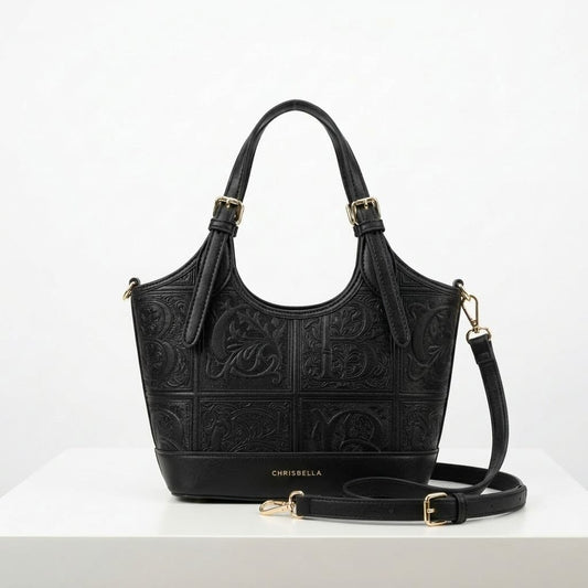 Chrisbella Hand bag with box packaging