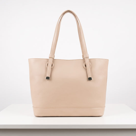Plain Luxurious Laptop Tote