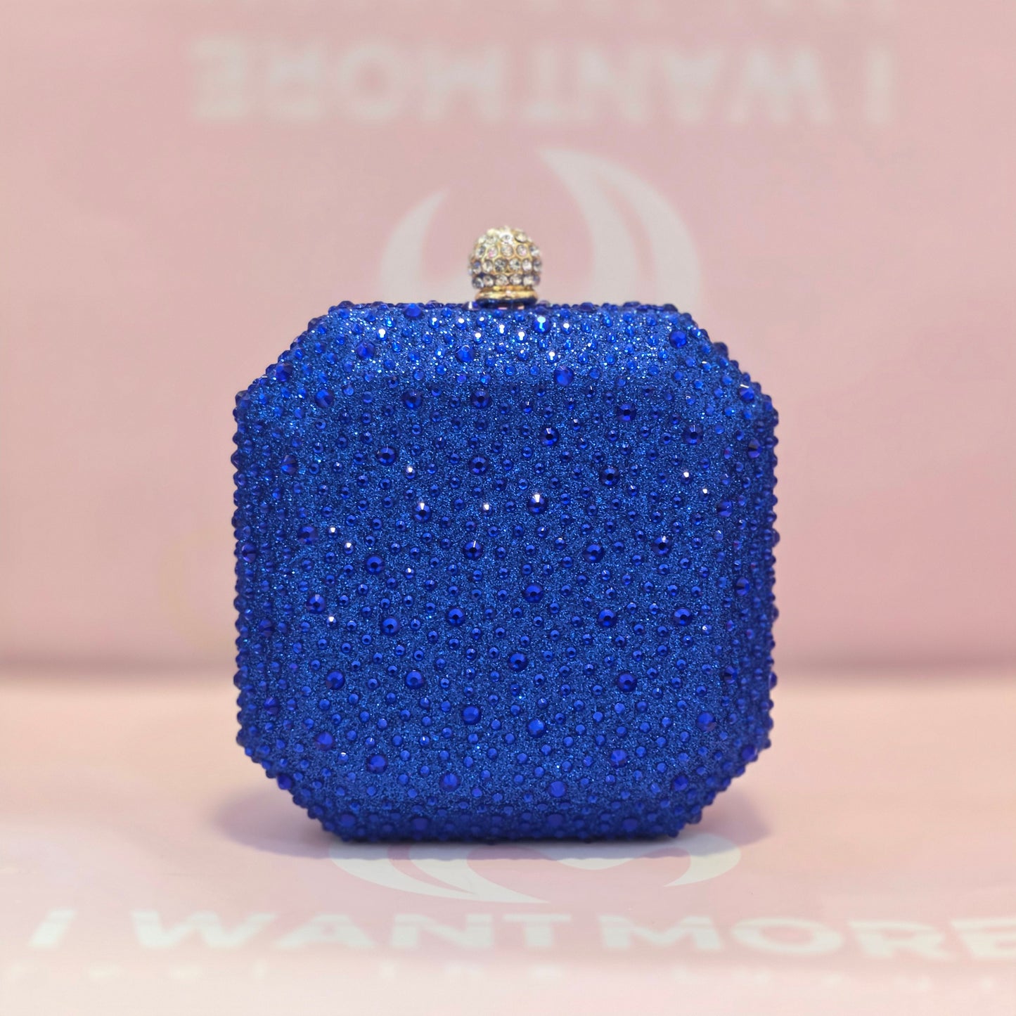 Sparkle Crystal Box Clutch❤️
