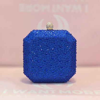 Sparkle Crystal Box Clutch❤️