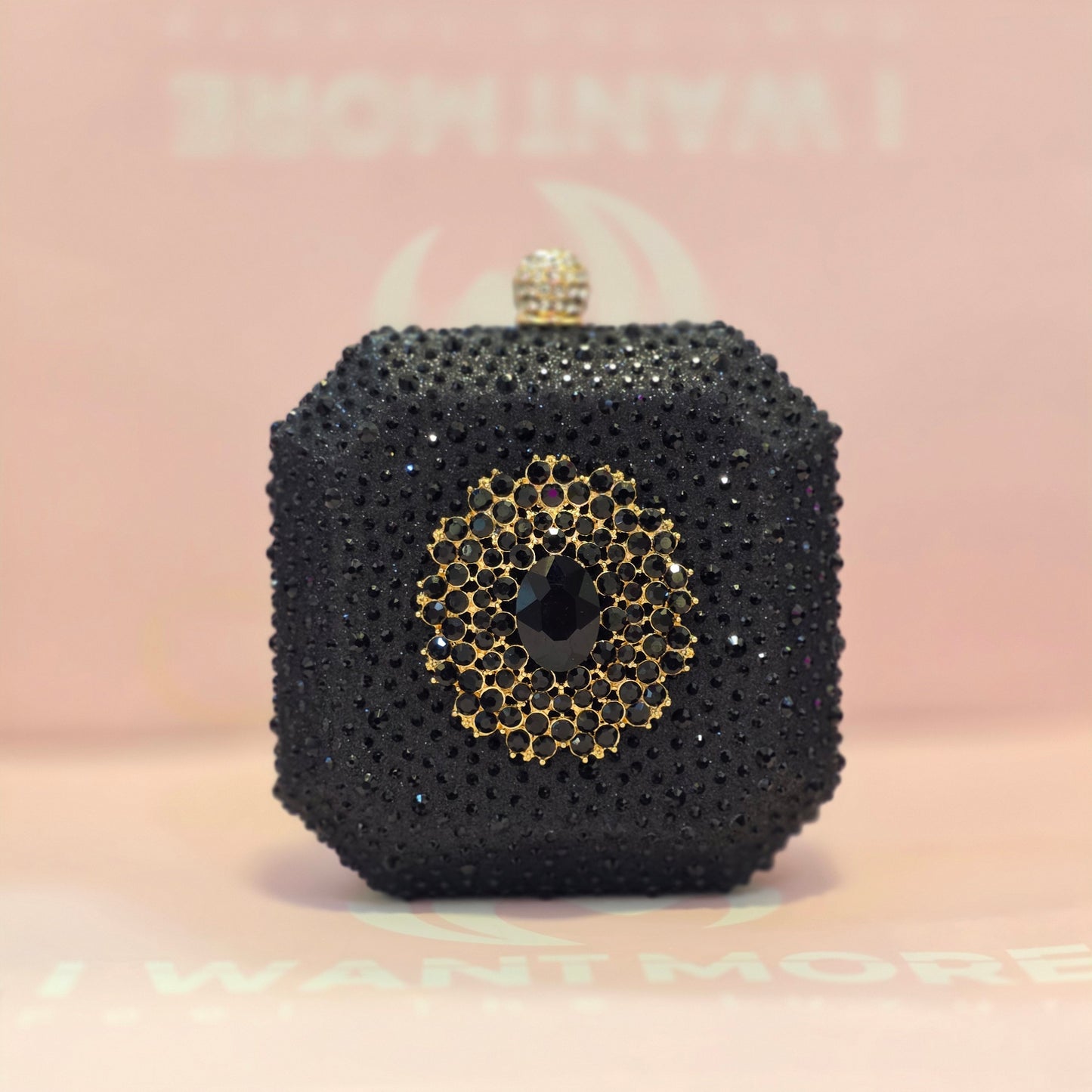 Sparkle Crystal Box Clutch❤️