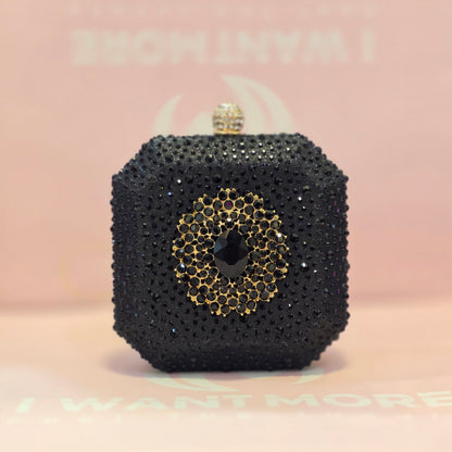 Sparkle Crystal Box Clutch❤️