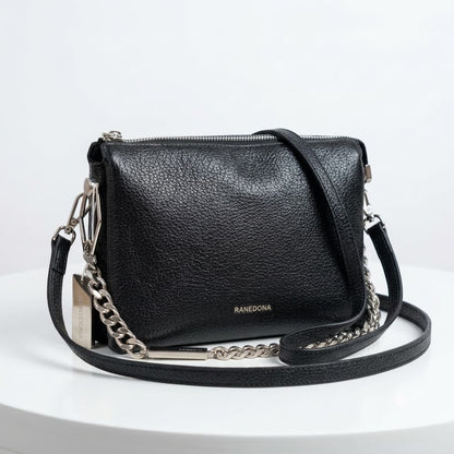 RANEDONA Multi-Compartment Chain Crossbody Bag