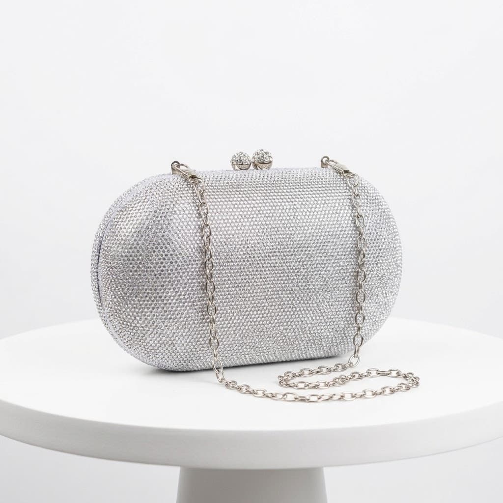 Rhinestone Evening Clutch
