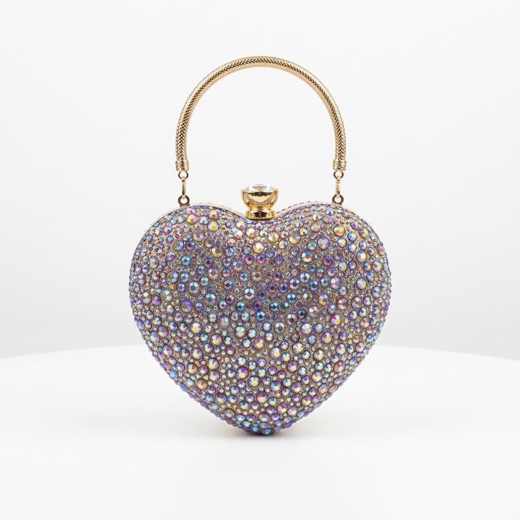 Heart Shape Clutch।Love Clutch