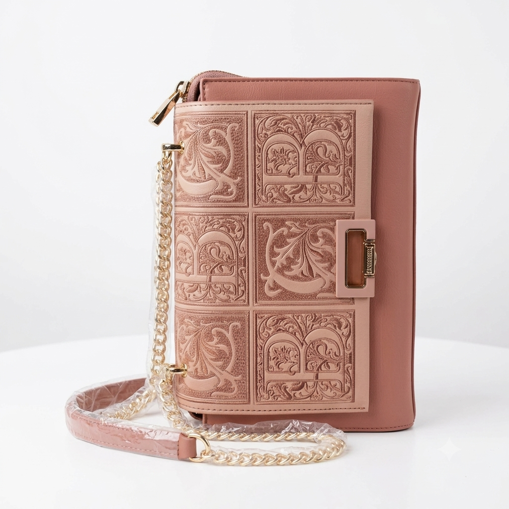 Chrisbella The Sculpted Rose Handbag❤️