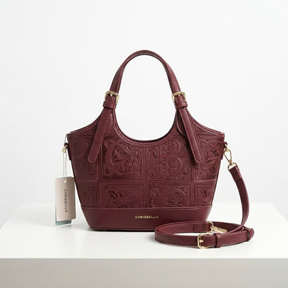Chrisbella Hand bag with box packaging