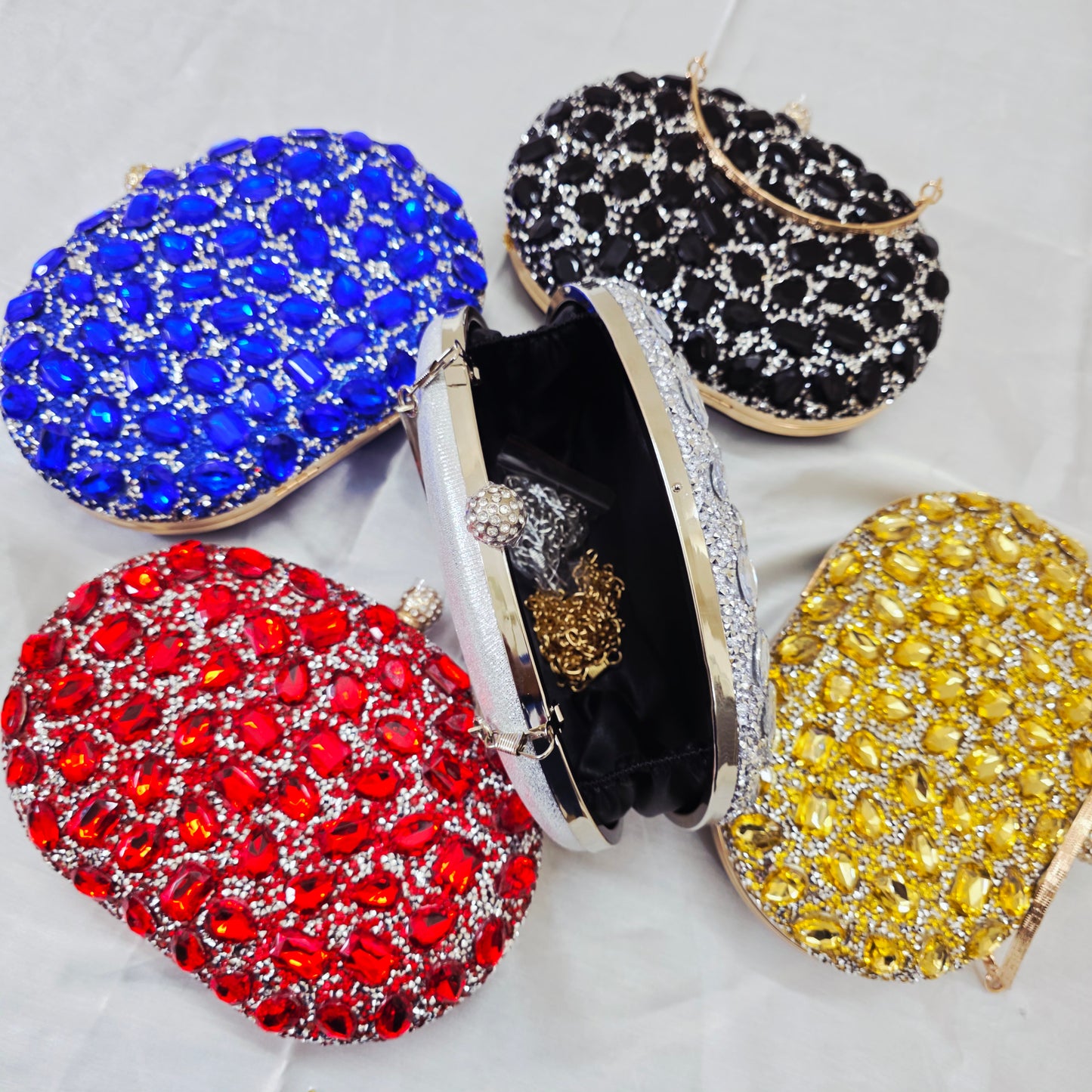Diamoncut Stone Clutch ❤️