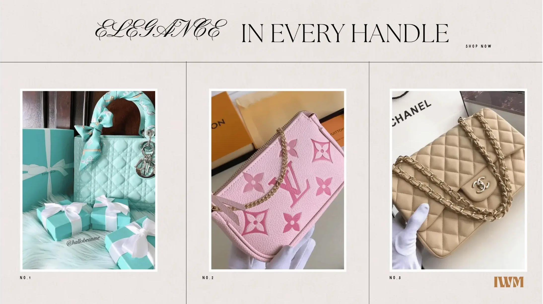 Chic and Elegant New Arrivals Website Homepage Banner