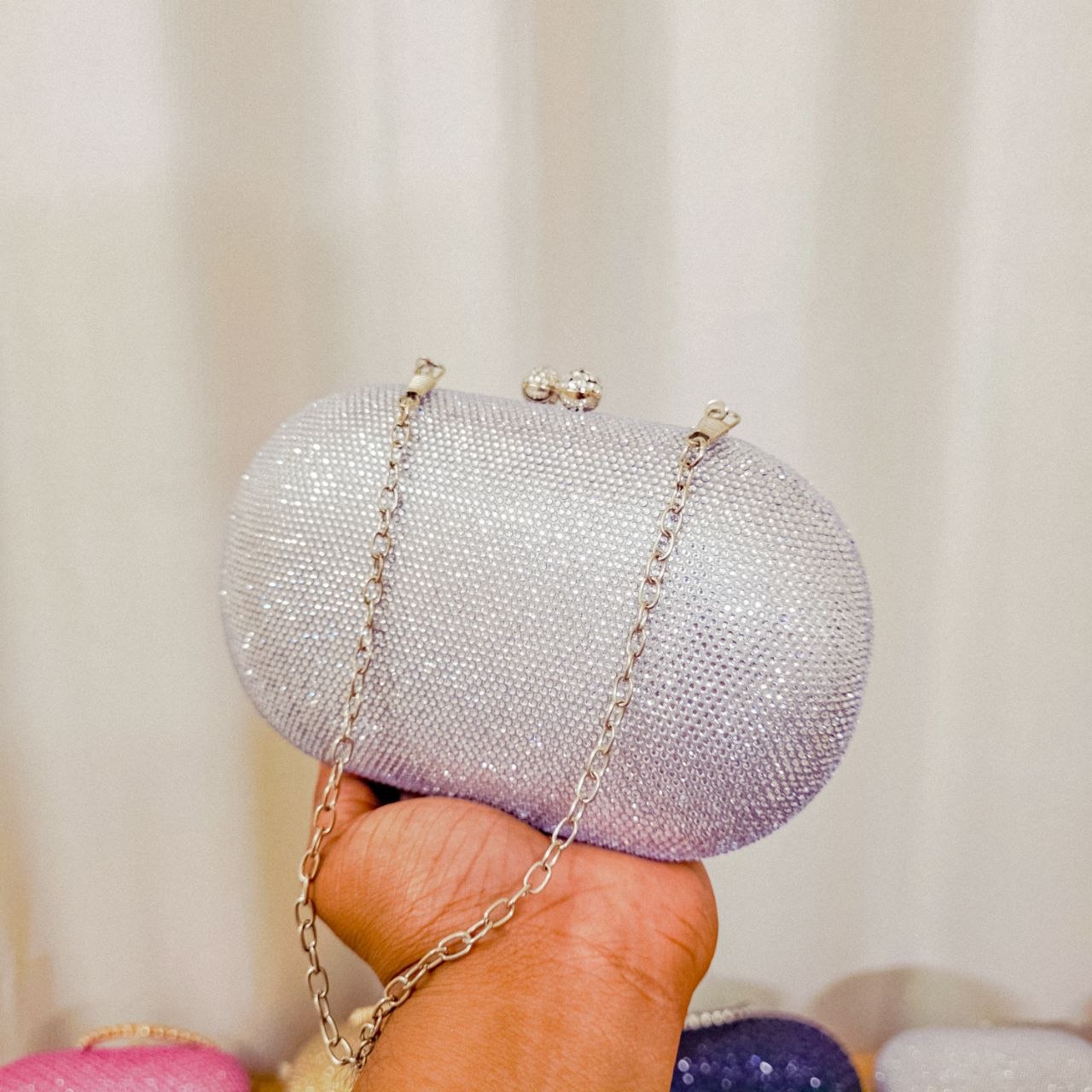 Original Rhinestone Clutch - Image 6