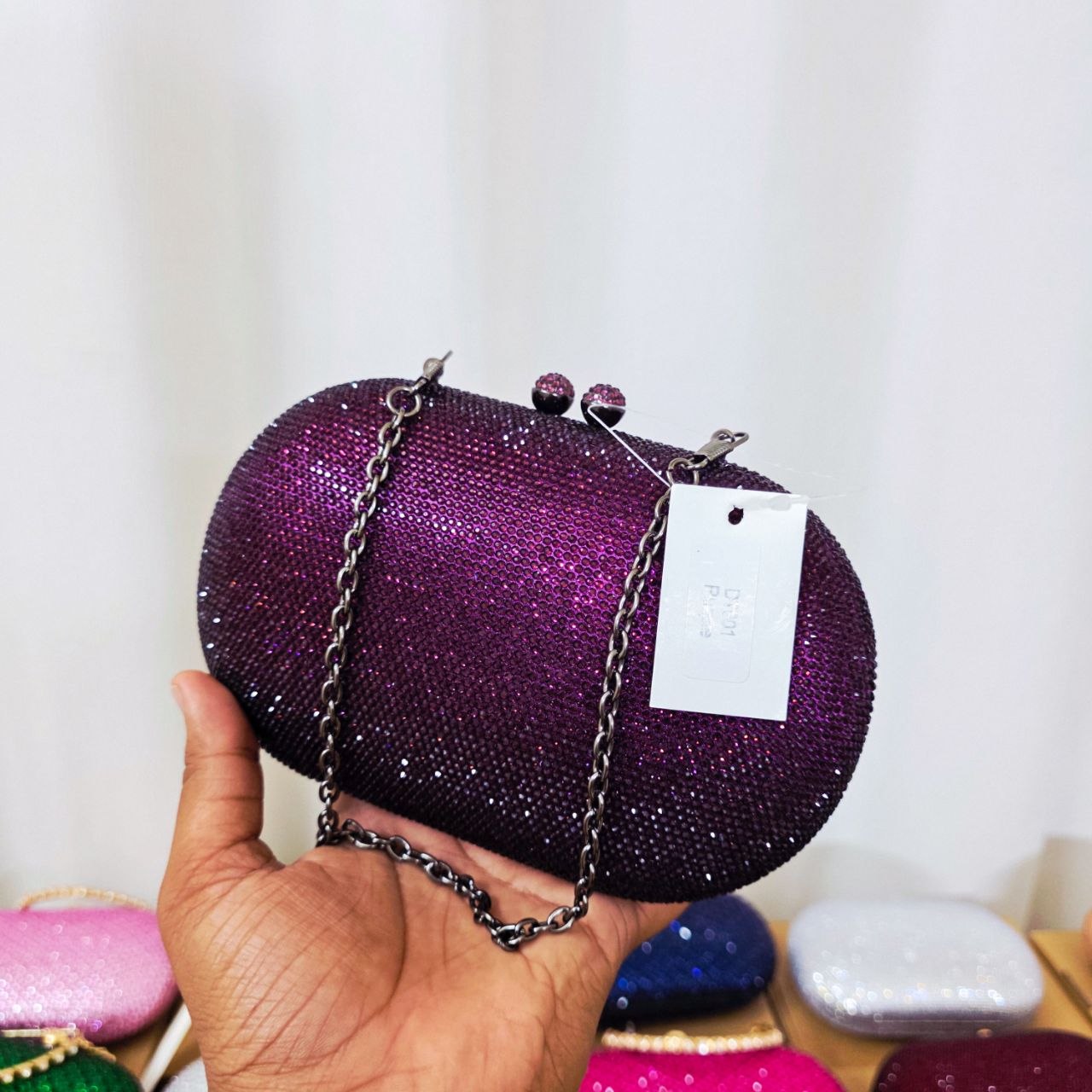 Original Rhinestone Clutch - Image 3