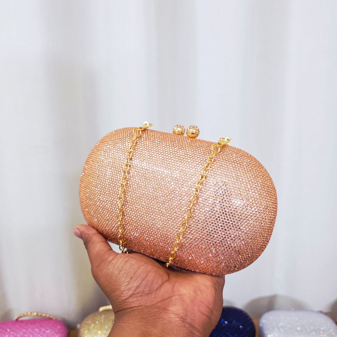 Original Rhinestone Clutch - Image 7