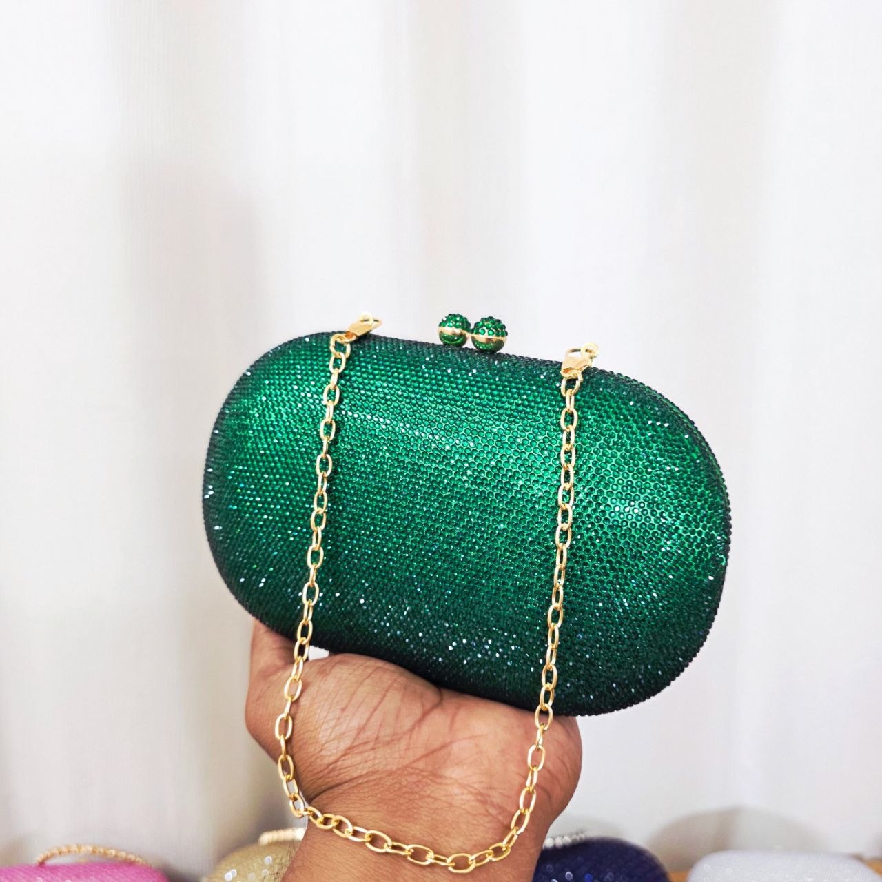 Original Rhinestone Clutch - Image 4