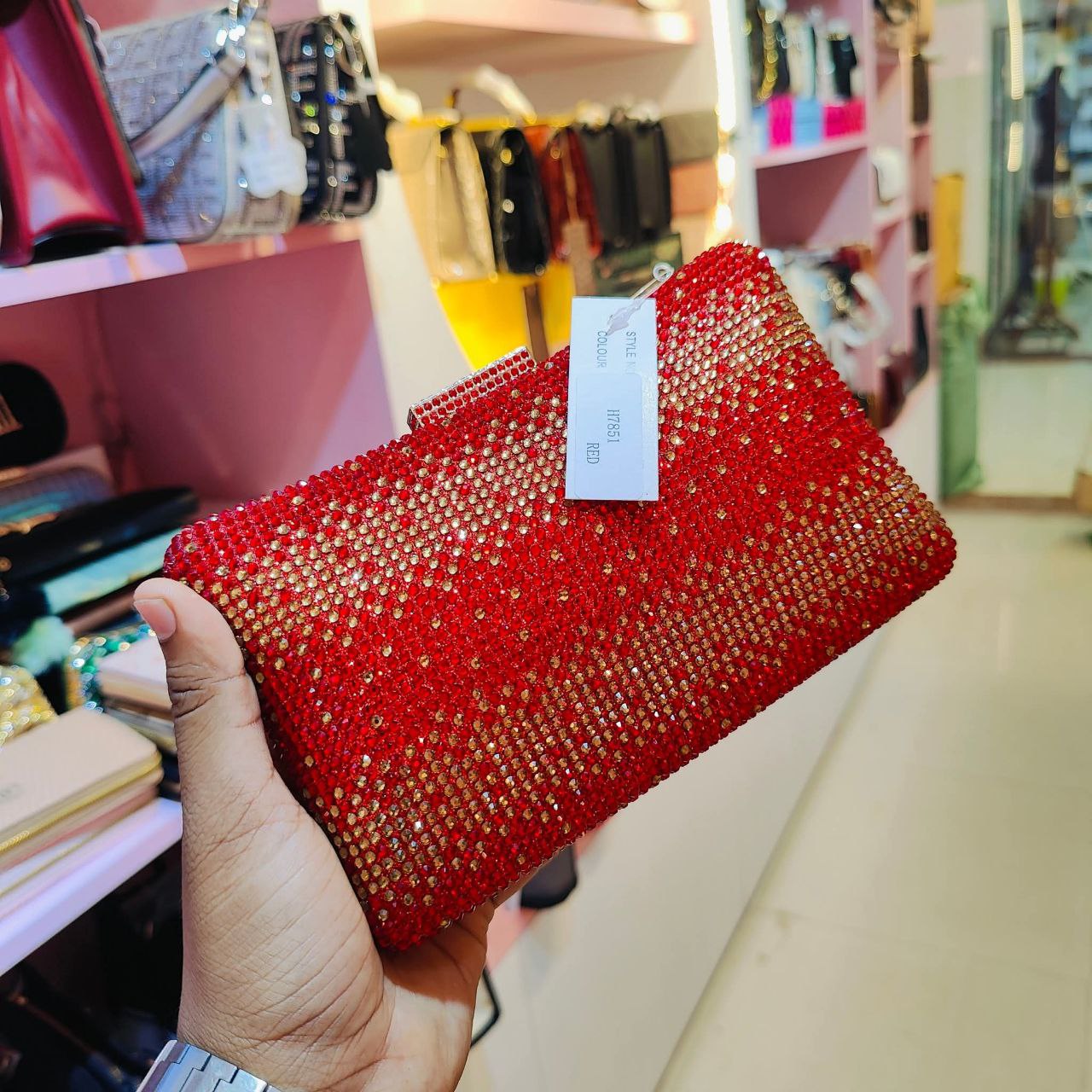 Crystal Evening Clutch