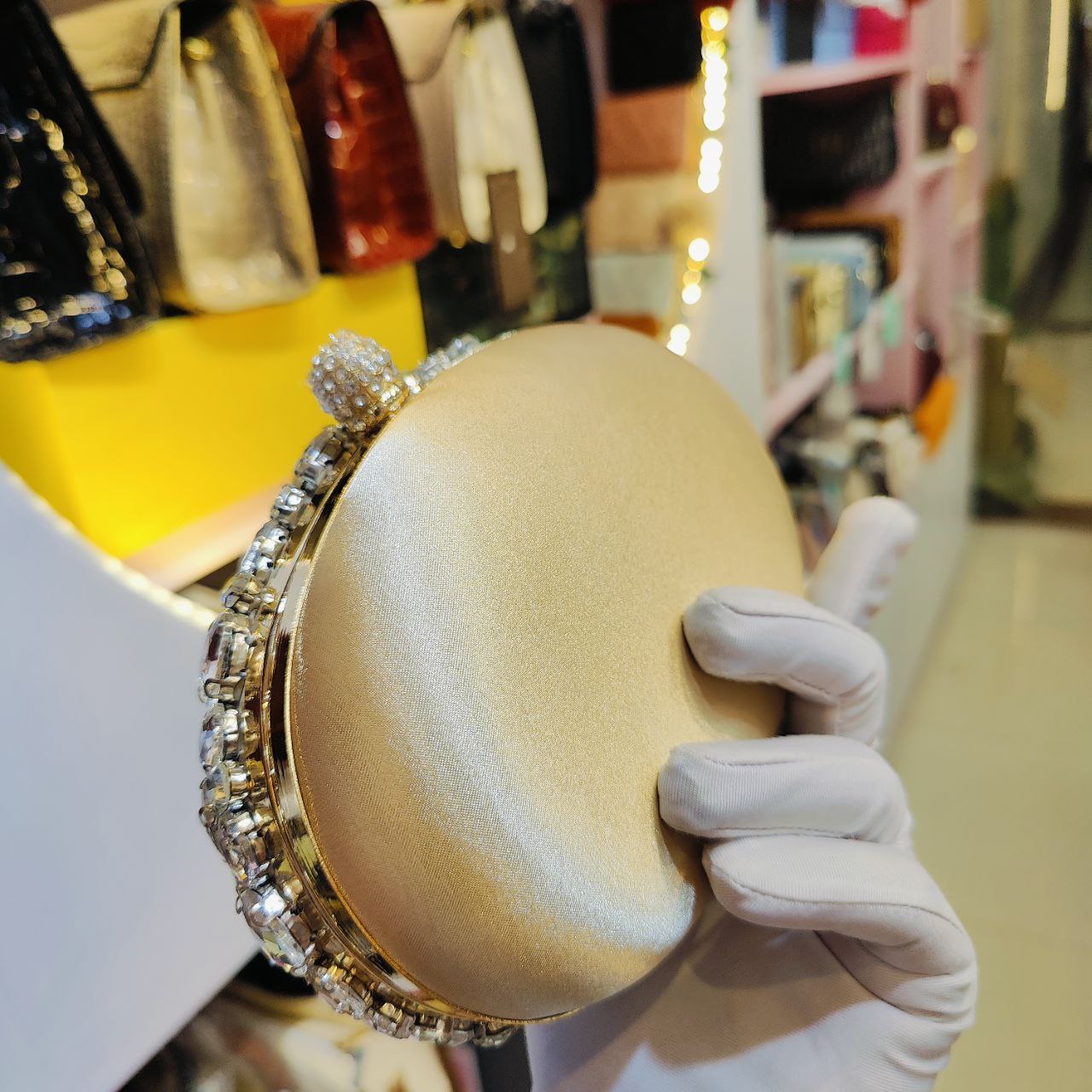 Diamond Stone Clutch - Image 7